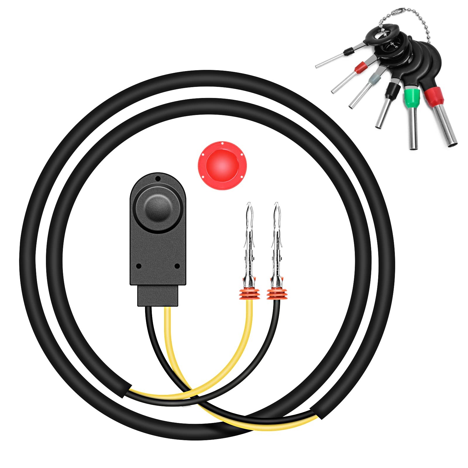 Premium Start Stop Button Switch, Waterproof IP67, Compatible with SeaDoo GS …
