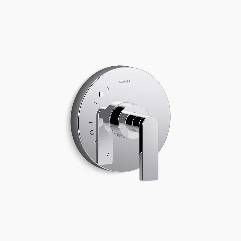 KOHLER TS73115-4-CP | Composed – Rite-Temp – Valve Trim with Lever Handle in Po