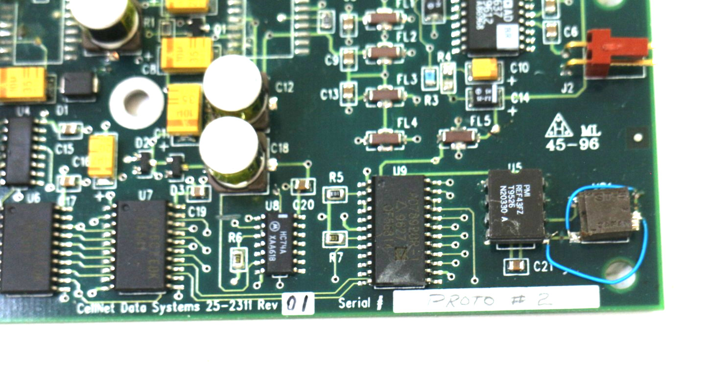 Cellnet Data Systems 25-2311 PCB FAB 24-2311 Variant 2 Prototype #2