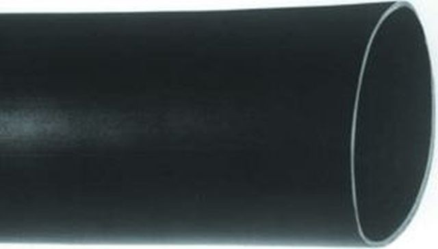Insulgrip HS-101-I 25 ft 1/2″ Black Polyolefin 2:1 Ratio Heat Shrink Tubing