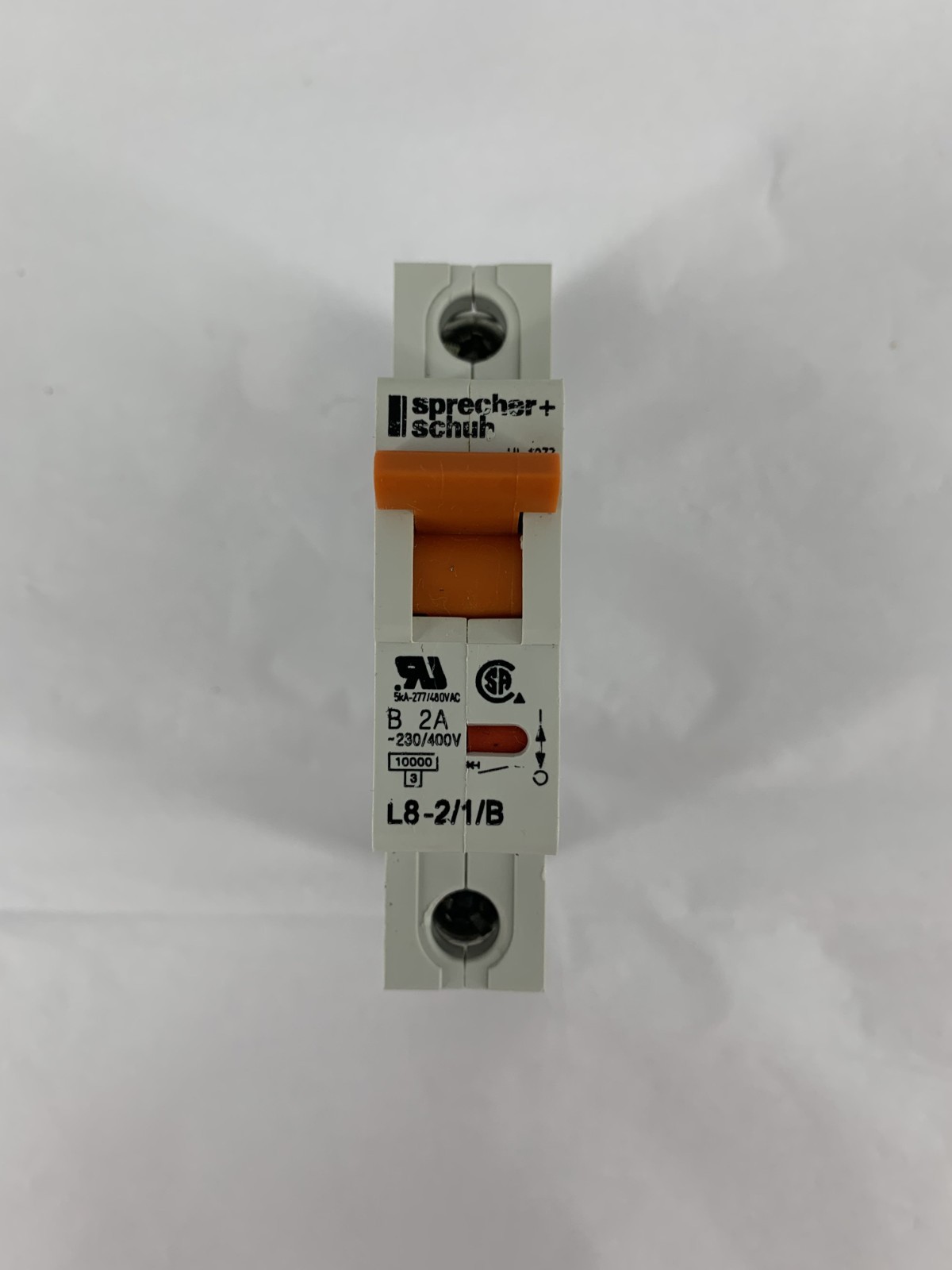 Sprecher + Schuh L8-2/1B 230/400V 48VDC 1P 2A Miniature Circuit Breaker
