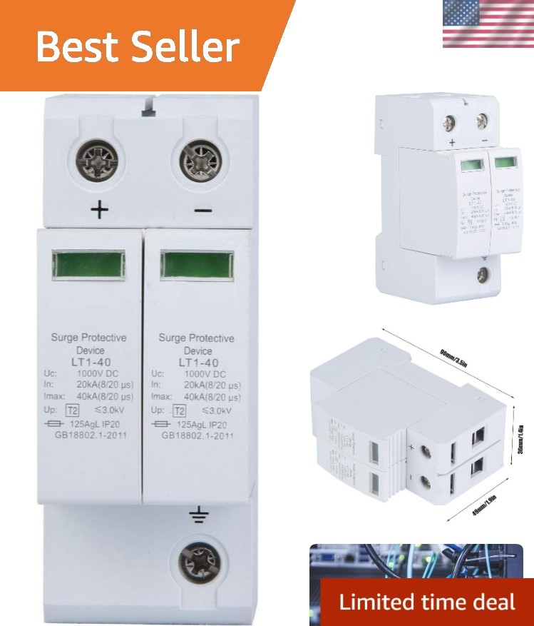 Surge Protector Device 3.0KV 2P40KA Low Voltage Arrester for Safety & Efficiency