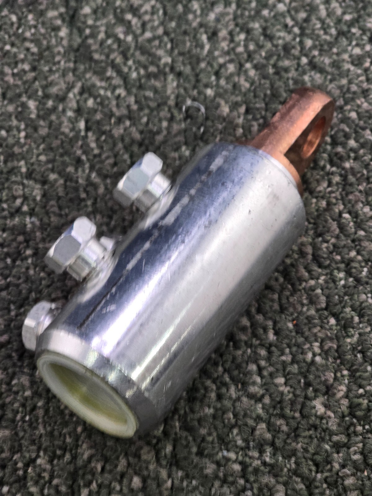 (QTY 2) PCE65 Mechanical Shear Bolt Lug Connector 1250-1500 Aluminum Copper