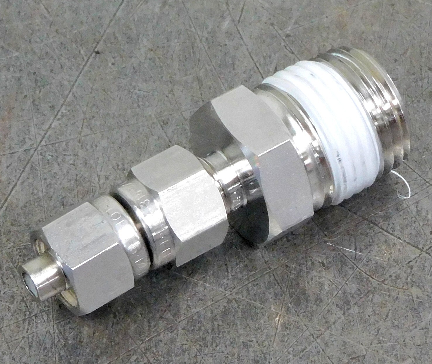 Ham-Let 768LSS1/4×1/2 Male Fitting Connector 316 SS 1/4 & 1/2 in. NPT Lot of Two