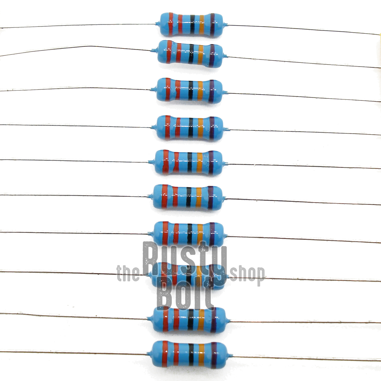 Resistors – 1/2 w (0.5 watt) – 220K ohm – 0.1% Tolerance – Metal Film – New