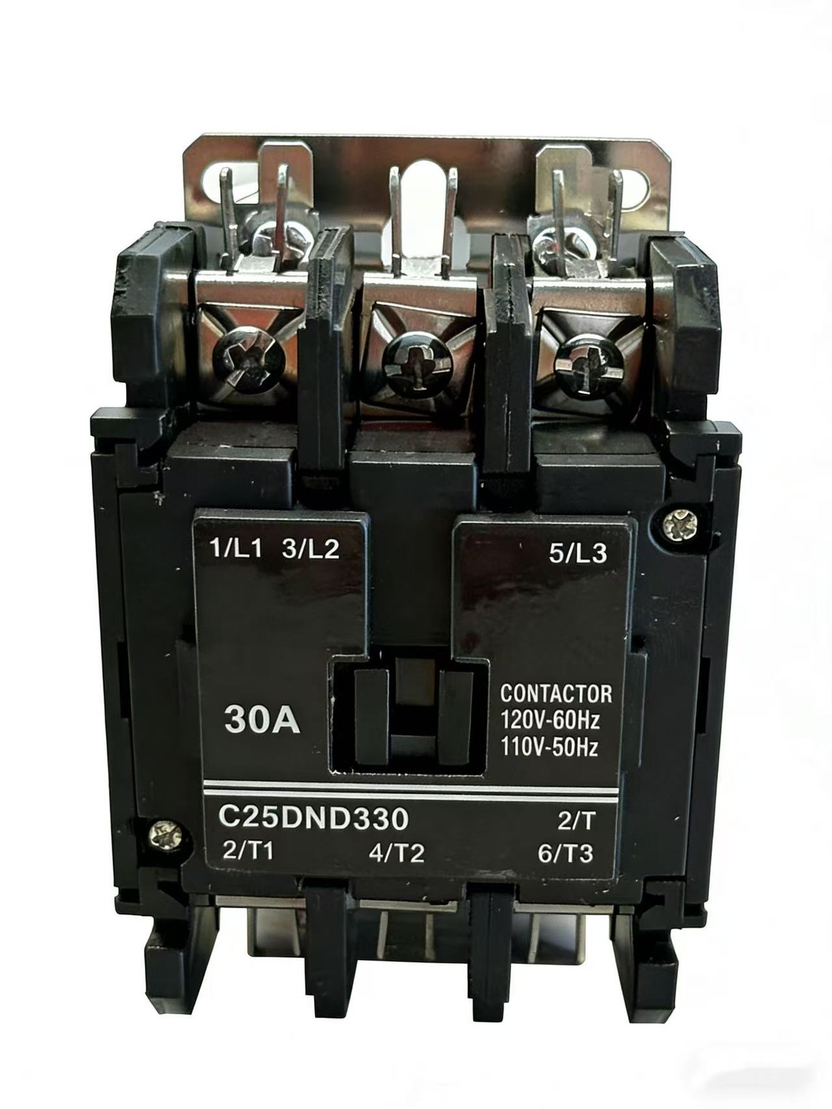 C25DND330A DEFINITE PURPOSE CONTACTOR 110/120V COIL 30 AMPS NEW