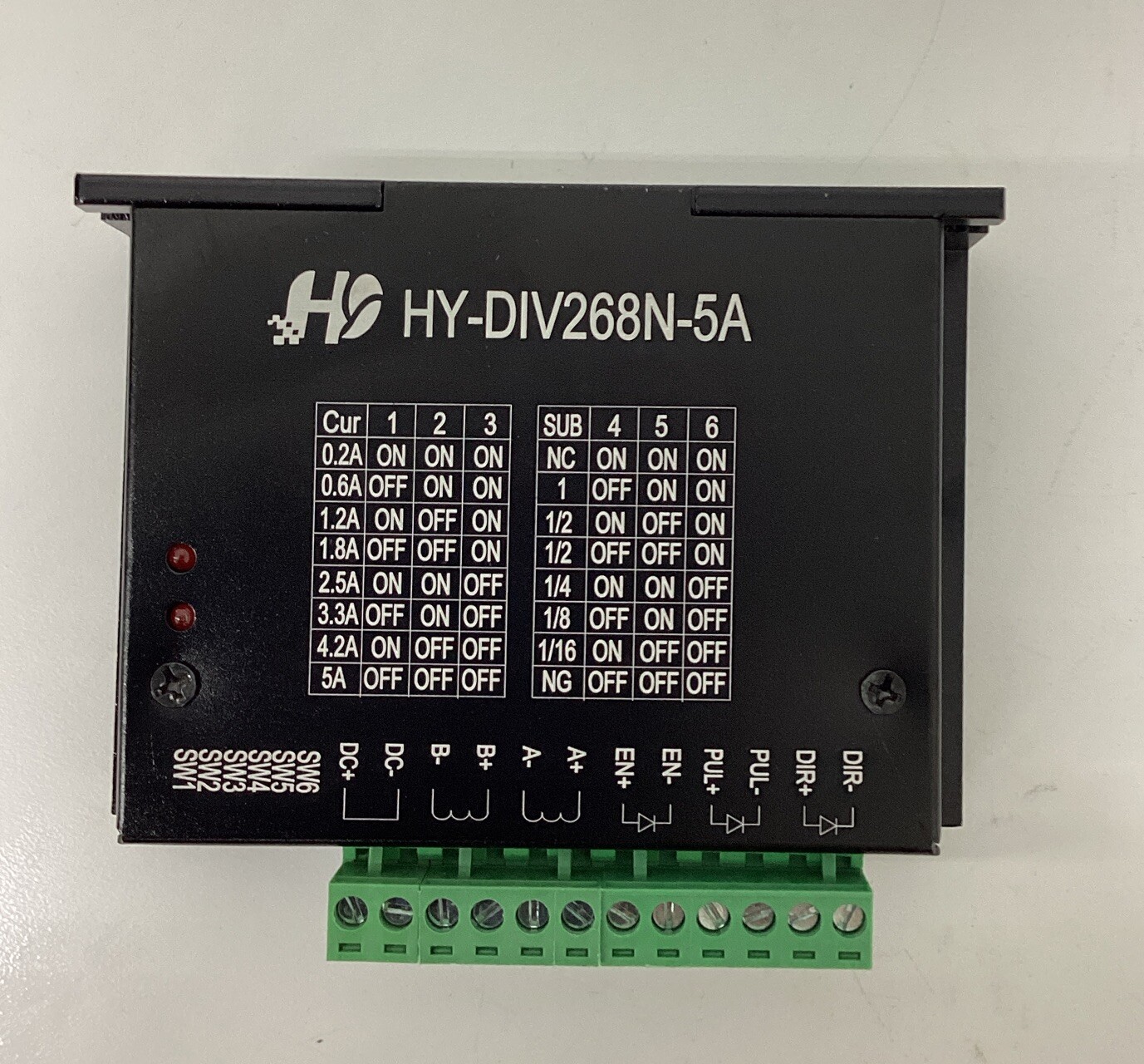 Arduino HY-DIV268N-5A 0.2-5A Stepper Motor Driver (CL389)