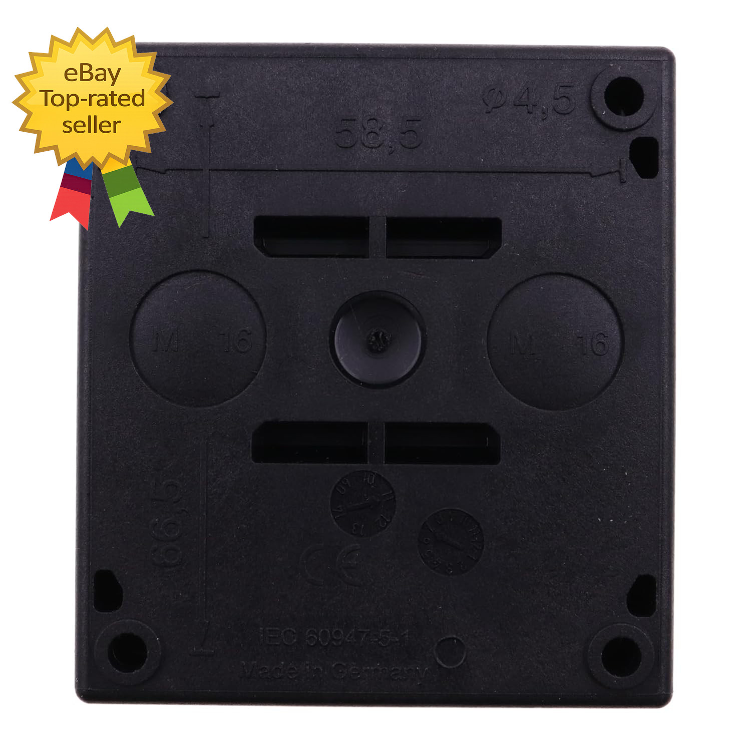 M22 I1 PG Pushbutton Enclosure Polymer Housing Industrial Control Box Panel Unit