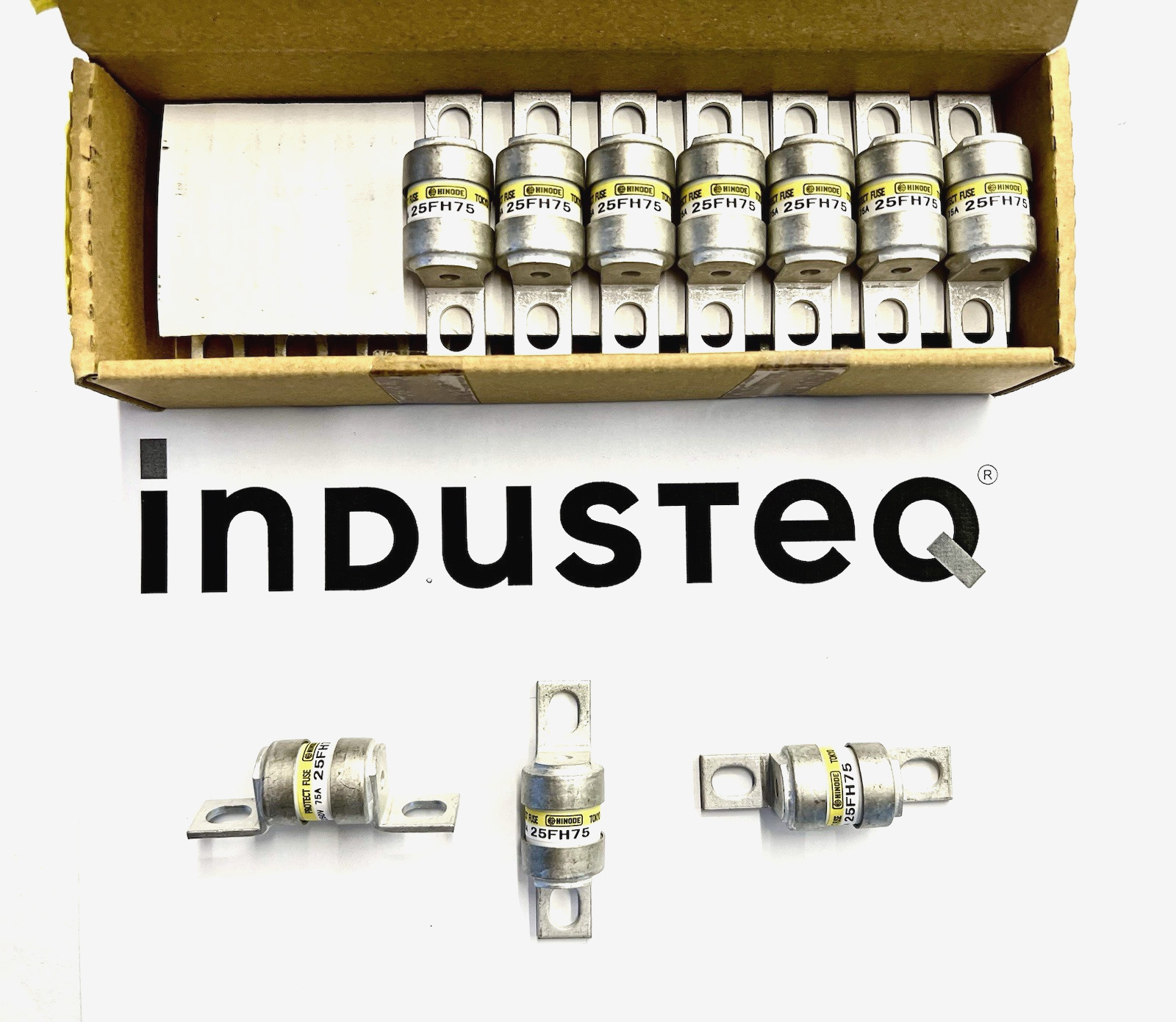 Hinode Protect Fuse / Kyosan Clearup Fuse 25FH75 (AC250V, 75A) (Set of 3)