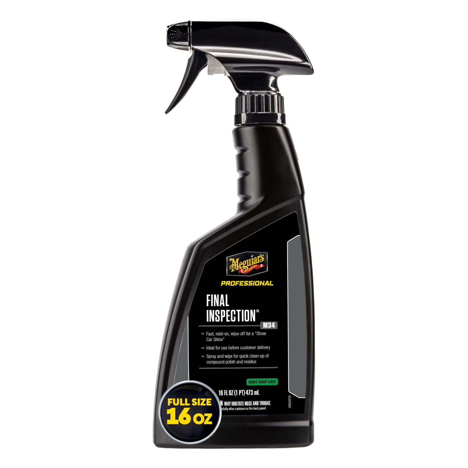 Meguiar’s M34 Mirror Glaze Paint Detailing Spray 16 Fl Oz Pack Of 1
