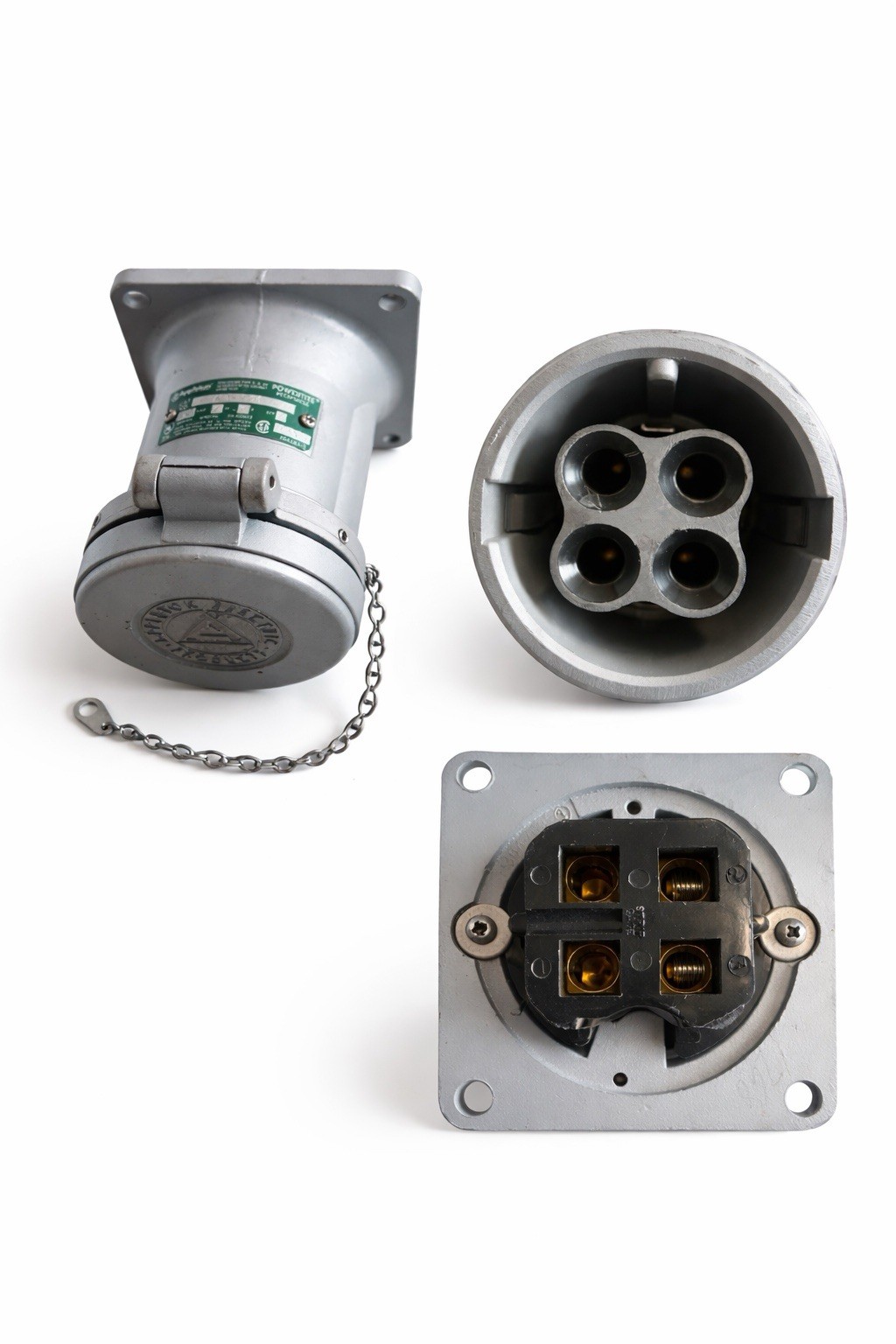 ADR10044 Appleton Pin and Sleeve Receptacle 100-Amp Industrial RIG OIL Field