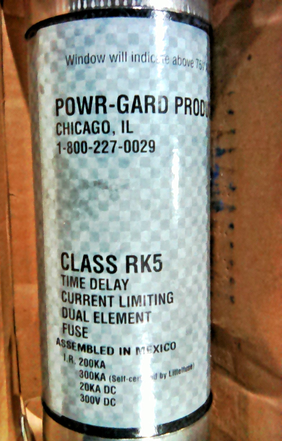 Littelfuse FLSR 400 ID POWR-GARD Class RK5 Time Delay Fuse 400A 300VDC