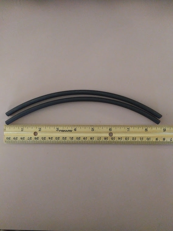 3/16 ” inch 4.5mm black 3:1 heat shrink tubing polyolefin (1.5 FOOT)