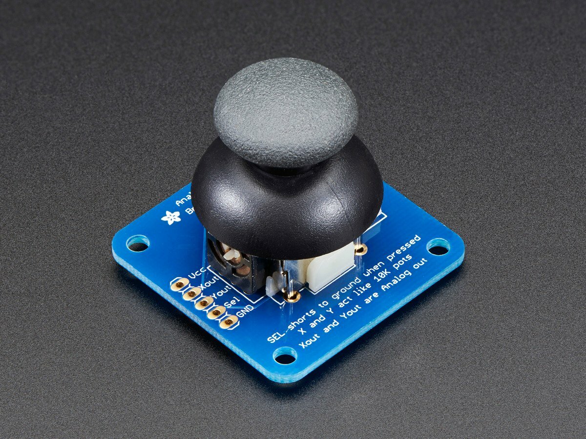 [3DMakerworld] Adafruit Analog 2-axis Thumb Joystick – Select Button + Breakout