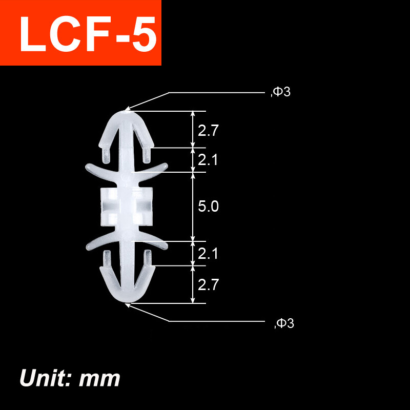 PCB Circuit Board Support Standoff Pillar Snap Lock Locking Insulation Bracket