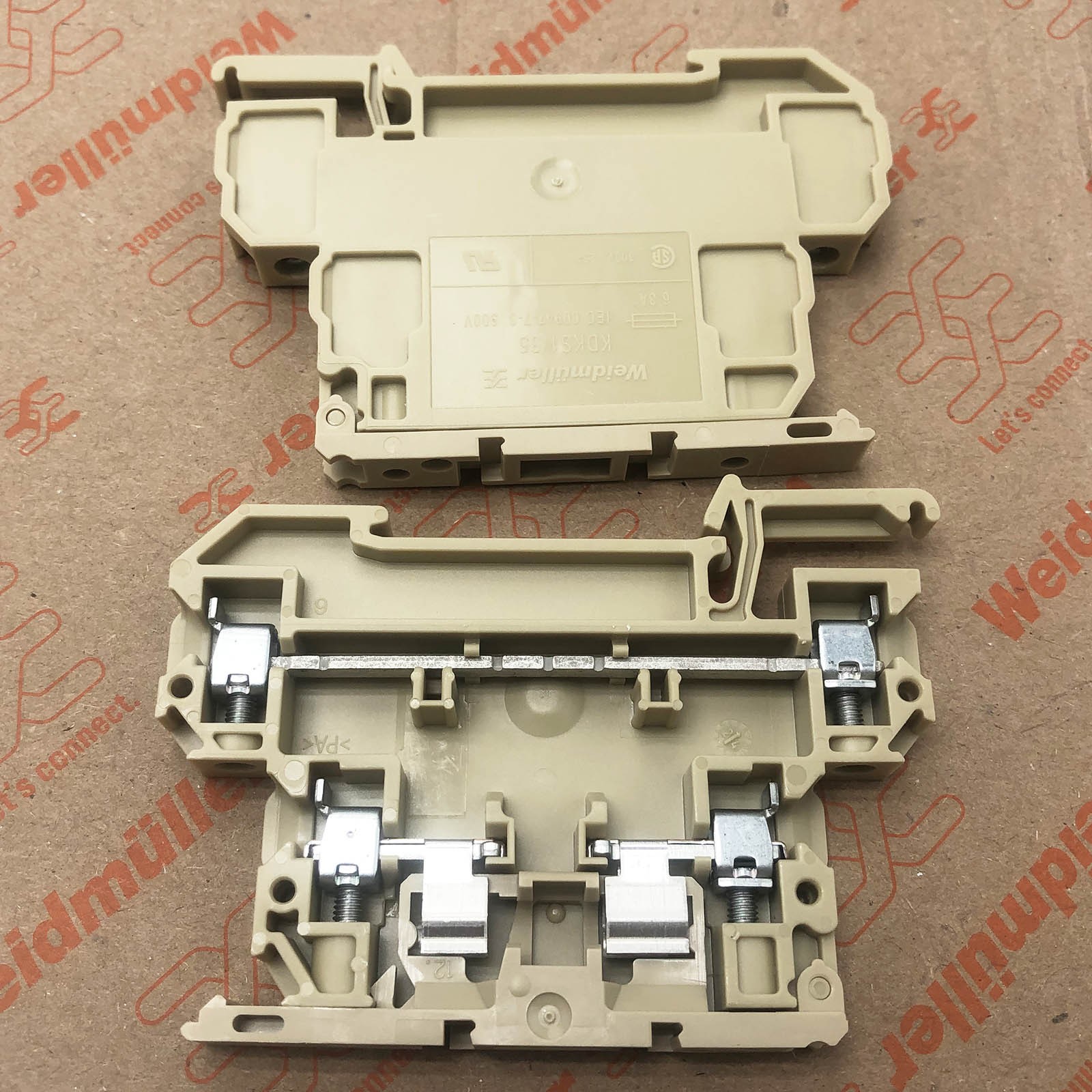 For Weidmuller KDKS 1/35 DB Double-layer Fuse Terminal 9503310000 – Box of 50