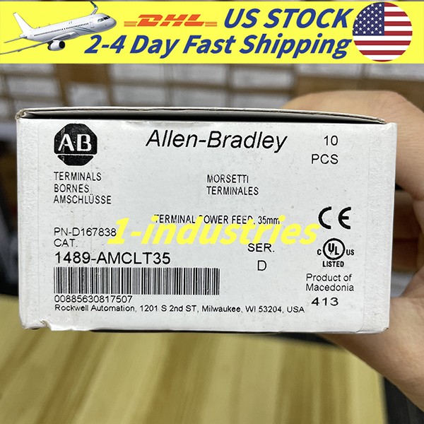 Allen‑Bradley 1489-AMCLT35 Industrial Bus Bar Connector Free Shipping