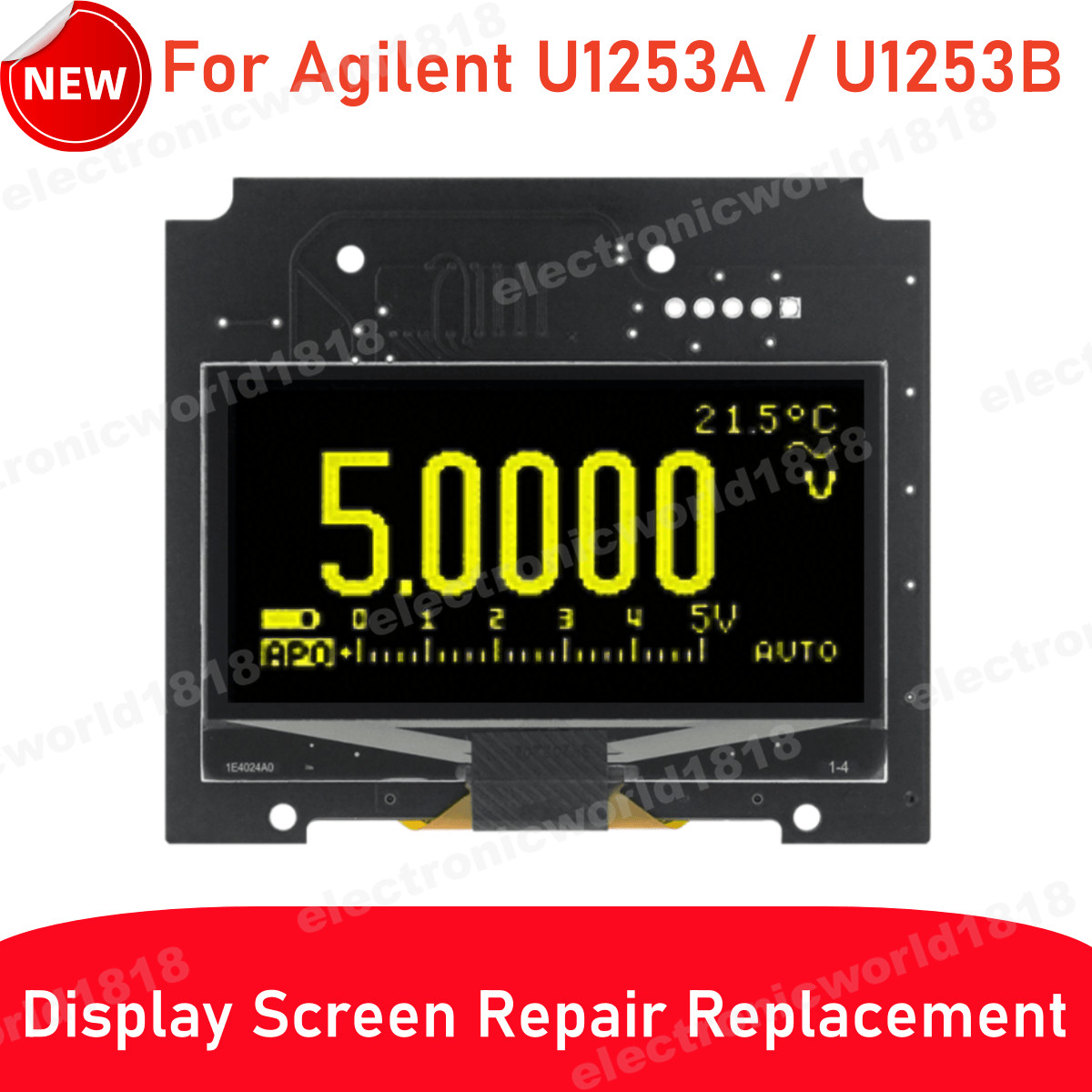 OLED Display For Agilent U1253A / U1253B True RMS OLED Multimeters Parts Replace