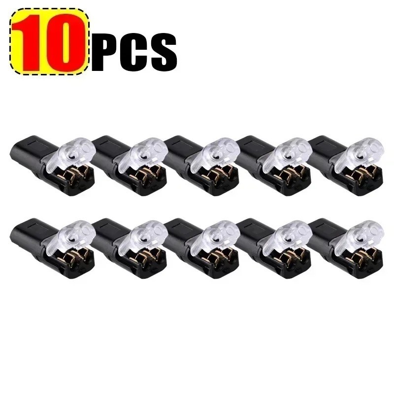 50PCS Quick Wire Connector Cable Clamp Terminal Block AWG 18-22 Plug In
