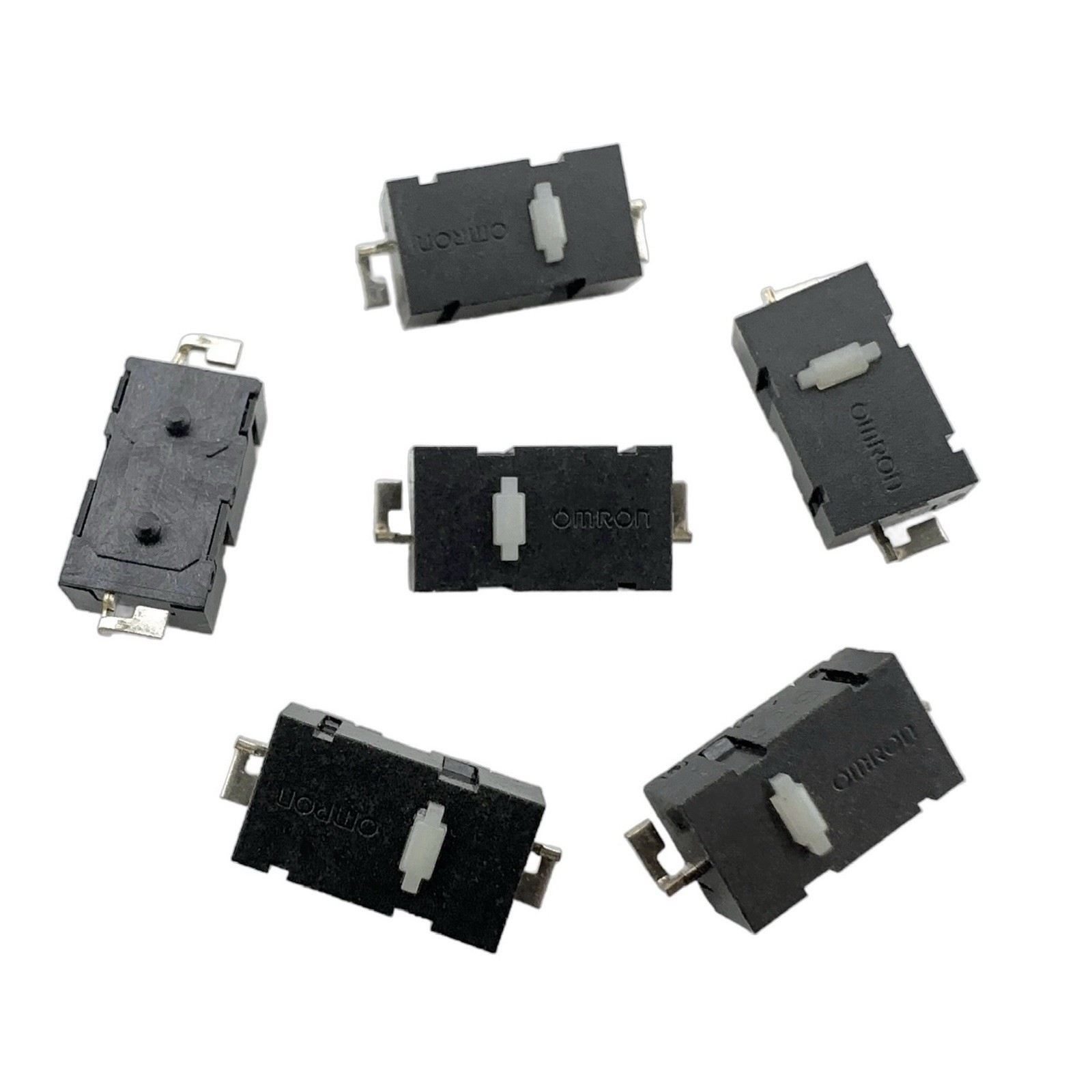 US Stock Omron D2LS-11 White Dot Micro Switch (6 Pieces)