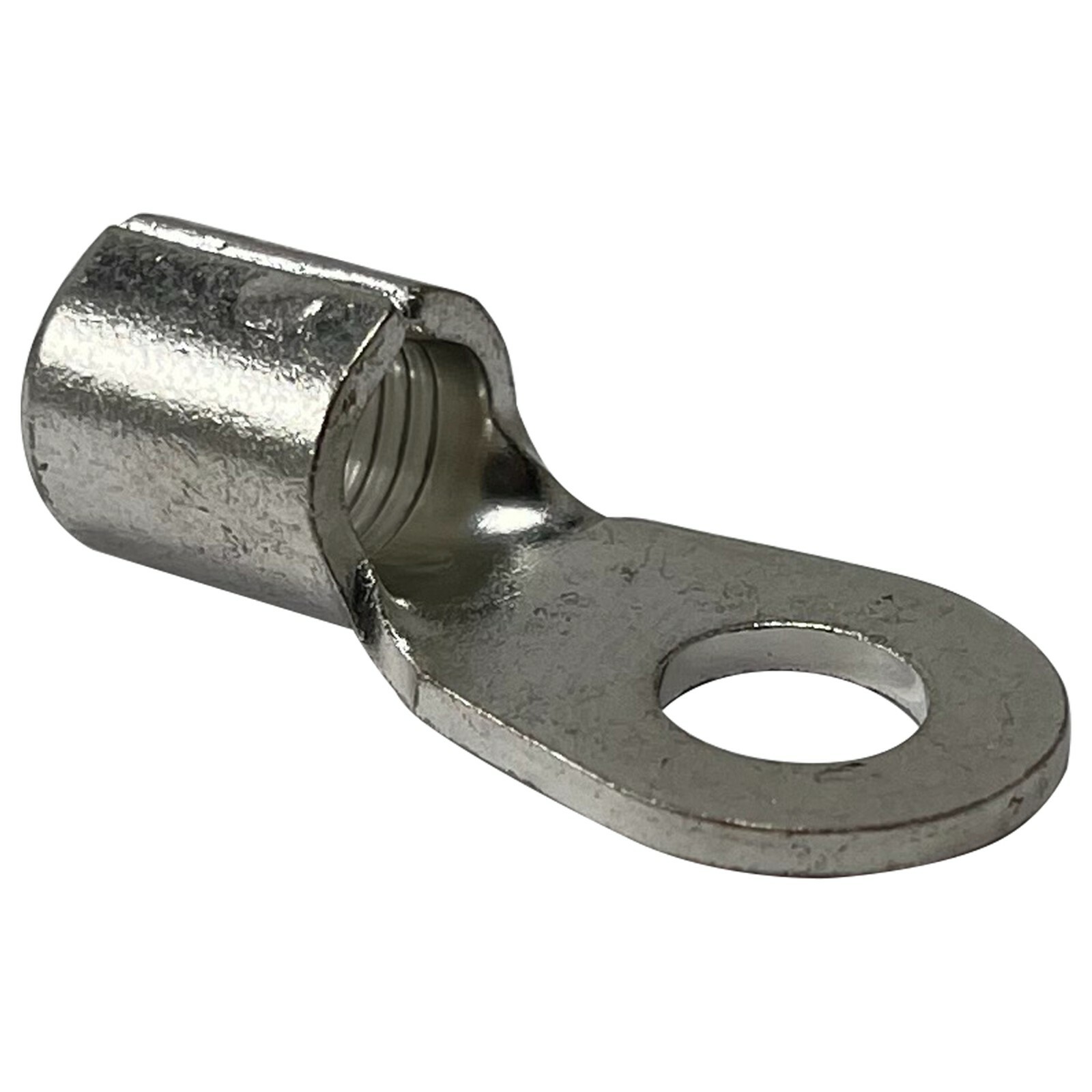 (25) Non-Insulated 4 Gauge 5/16″ Ring Terminal Uninsulated Wire Connector – USA