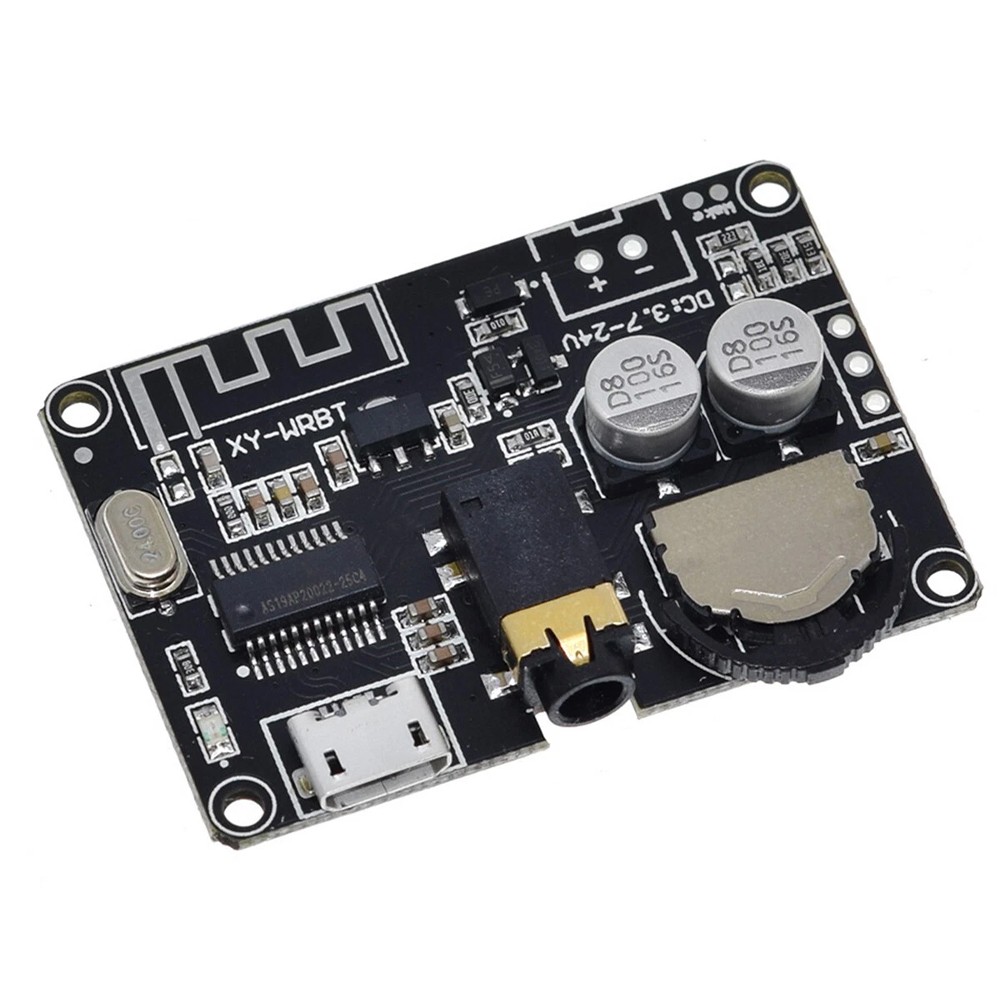 2PCS Bluetooth 5.0 Audio Receiver Board Lossless Board Wireless Stereo Module