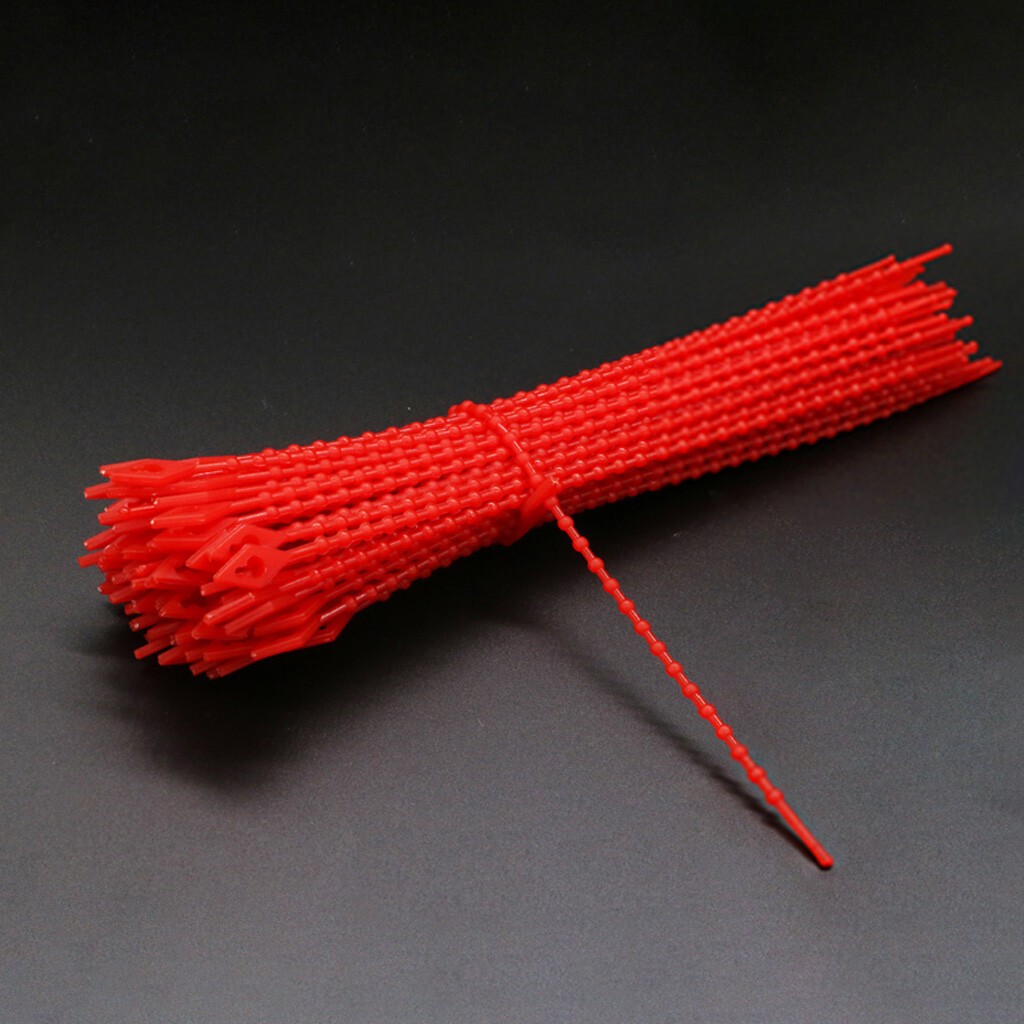 Reusable Beaded Cable Ties Zip Tie Wraps Colorful Nylon 2×150mm 2×180mm Strong