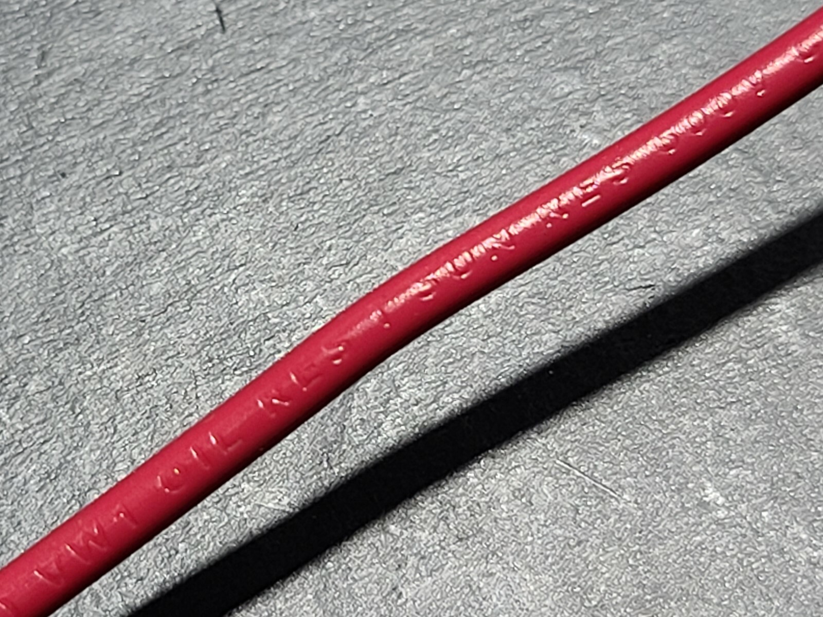 Service Wire #12awg THW Solid Bare Copper Sunlight/Oil Resistant I Red /50ft