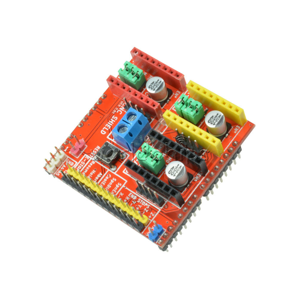 CNC Shield Version 2.0 Engraving Machine A4988 Driver Shield For Arduino