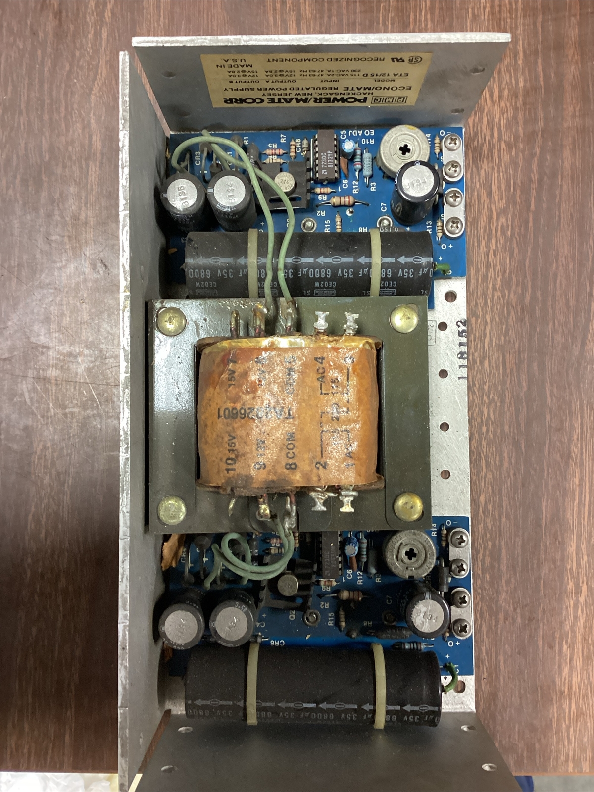 POWER MATE ETA-12/15B POWER SUPPLY ETA1215B