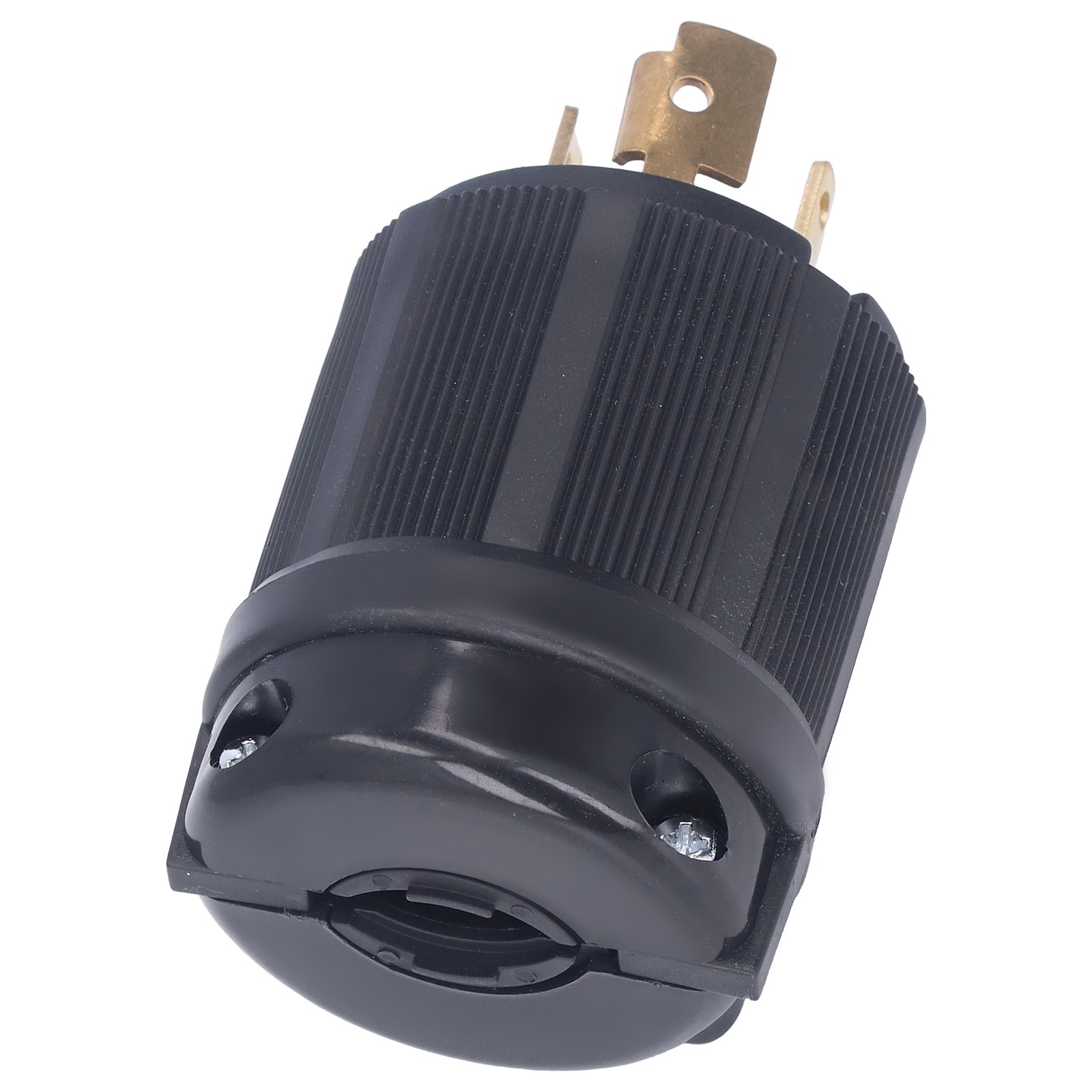Locking Plug PA66 Plastic Brass 4 Hole Generator Plug Connector For Dryers SET