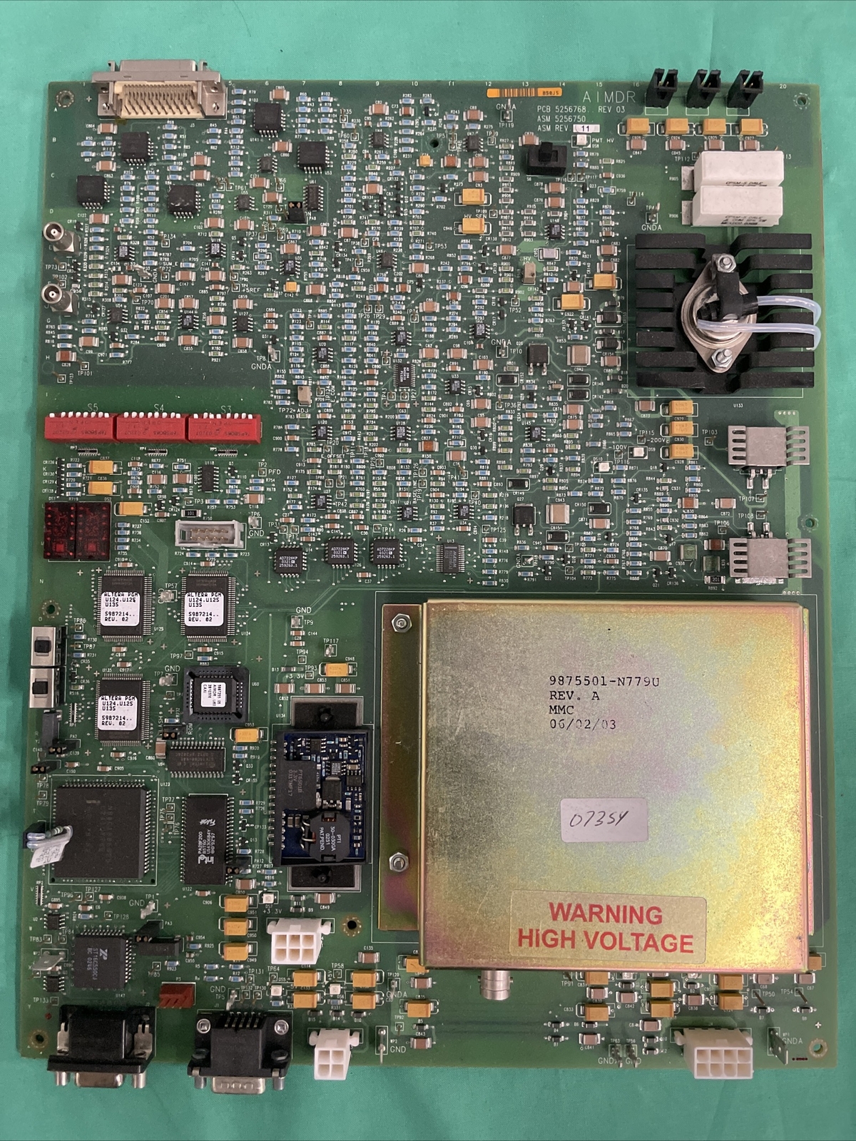 Siemens E.Cam Nuclear Camera Detector Assembly PCB Circuit Board – Part: 5256750