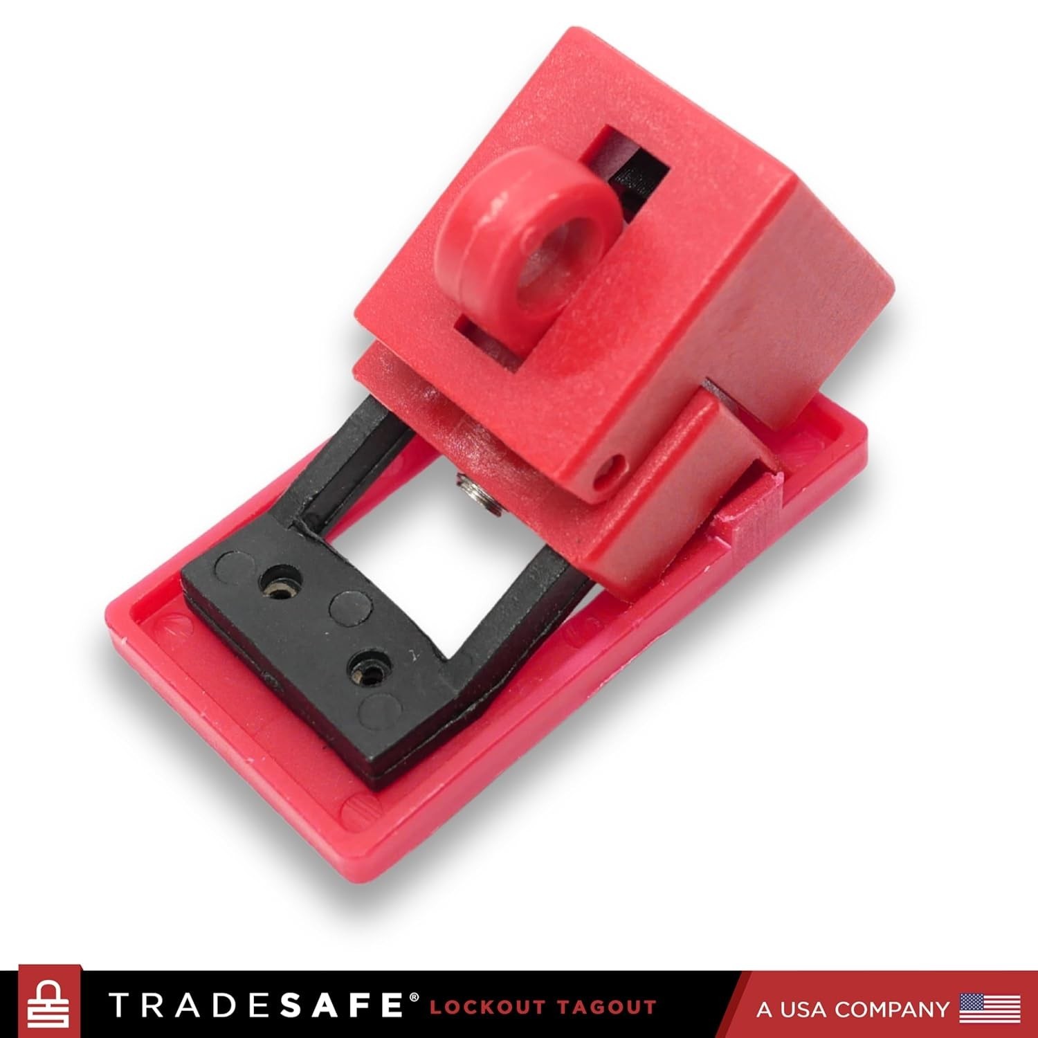 Circuit Breaker Lockout Device Clamp On 120 277 Volt Single Pole OSHA Compliant