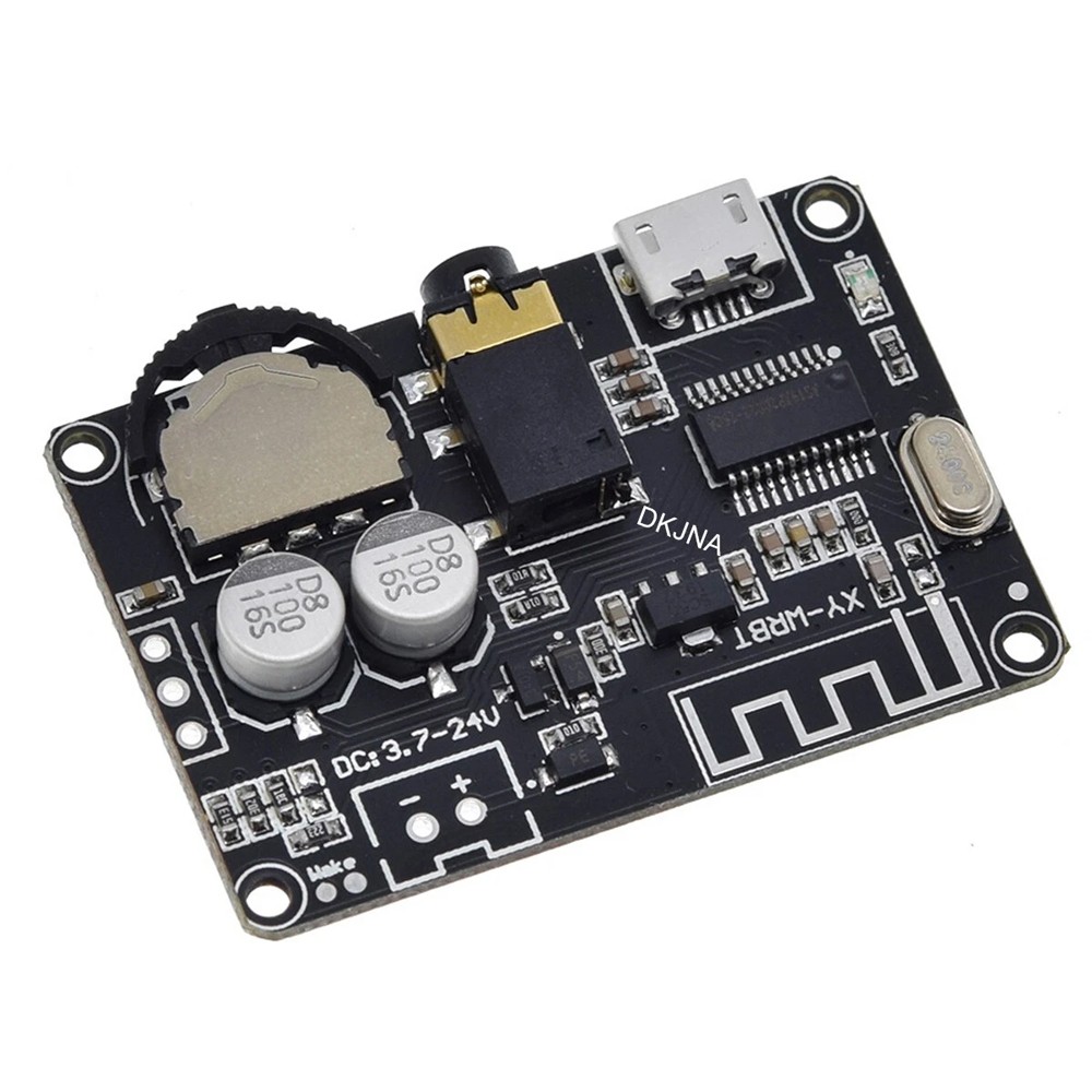 2PCS Bluetooth 5.0 Audio Receiver Board Lossless Board Wireless Stereo Module