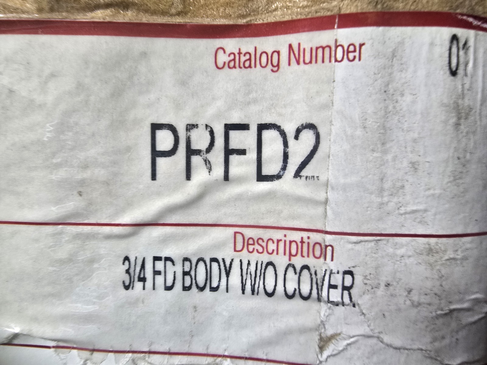 Plasti-bond PRFD2 3/4″ FD BODY WITHOUT COVER – 8 TOTAL