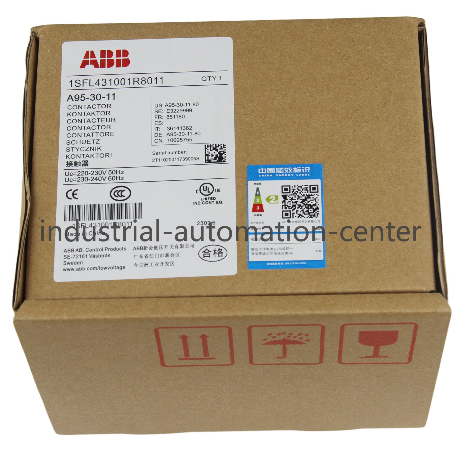 NEW ABB A95-30-11 Contactor 220V