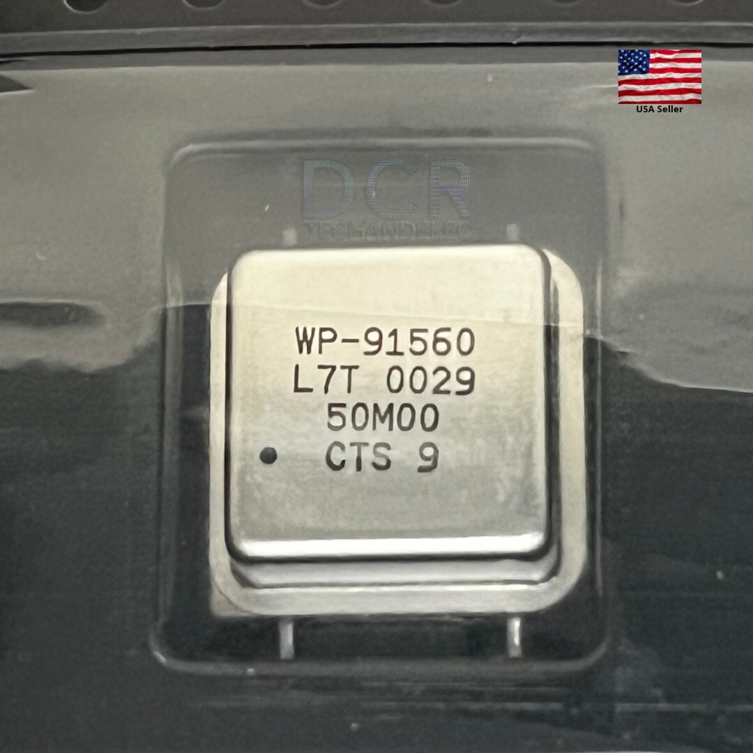 25 Pieces CTS 50.0 MHz WP915650LT7T Crystal Oscillator Full Can New Old Stock US