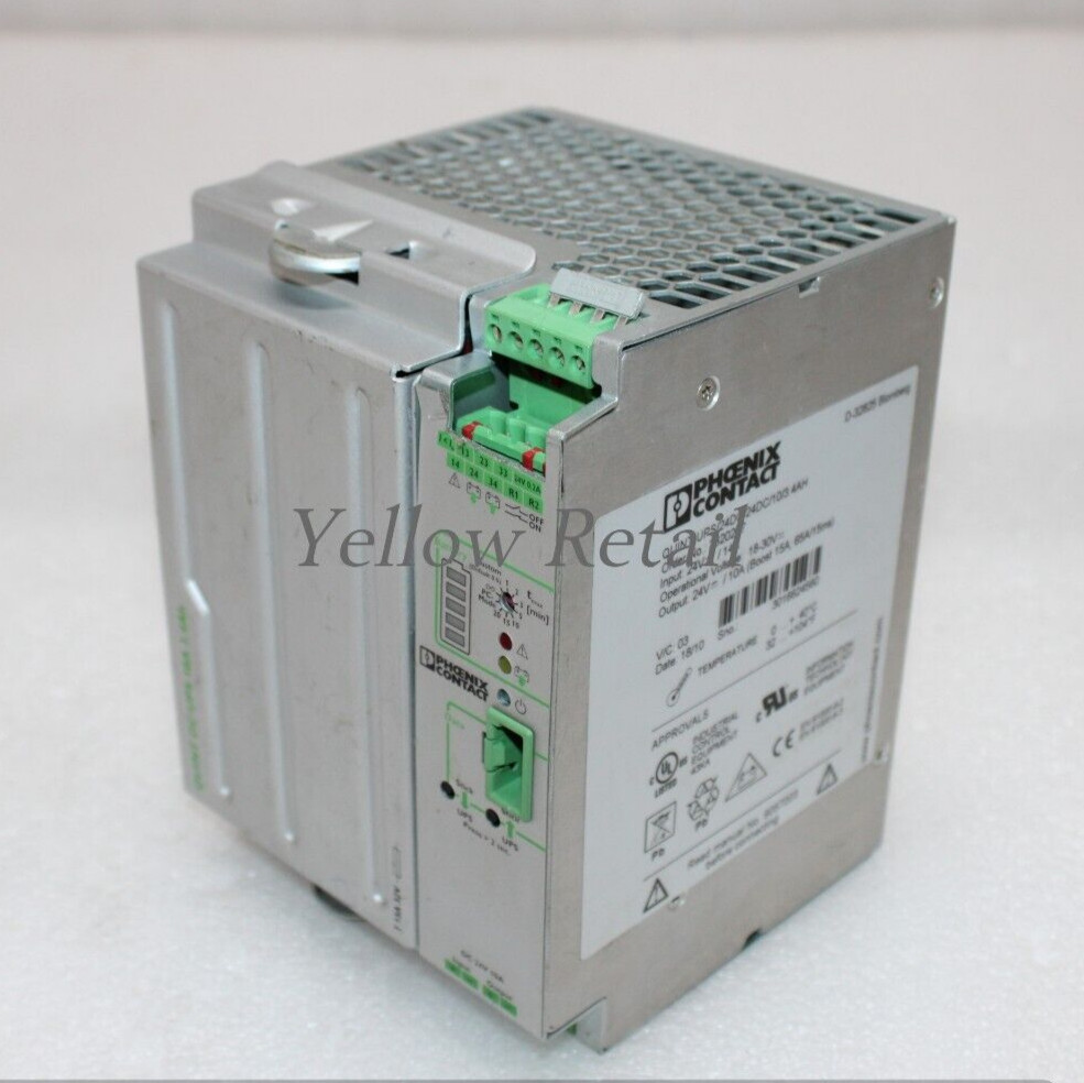 PHOENIX CONTACT QUINT-UPS/24DC/10/3.4AH UNINTERRUPTIBLEPOWER SUPPLY 2320267