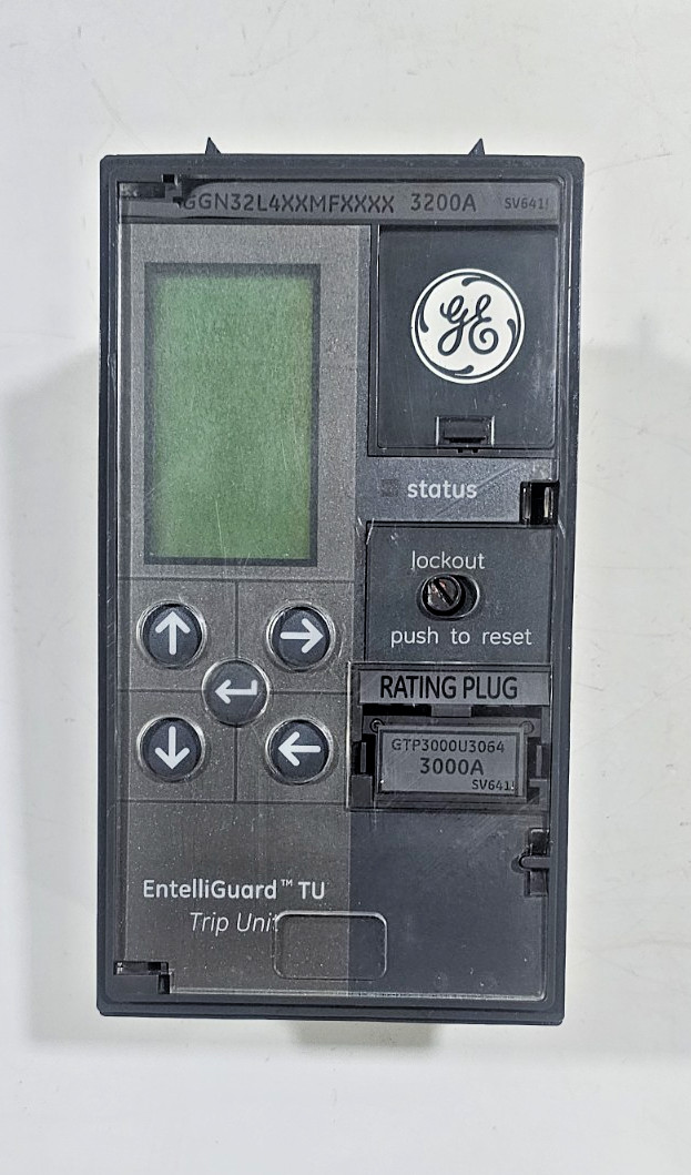 GE ENTELLI GUARD TU GGN32L4XXMFXXXX GTP3000U3064 3200A DIGITEL TRIP UNIT SV641