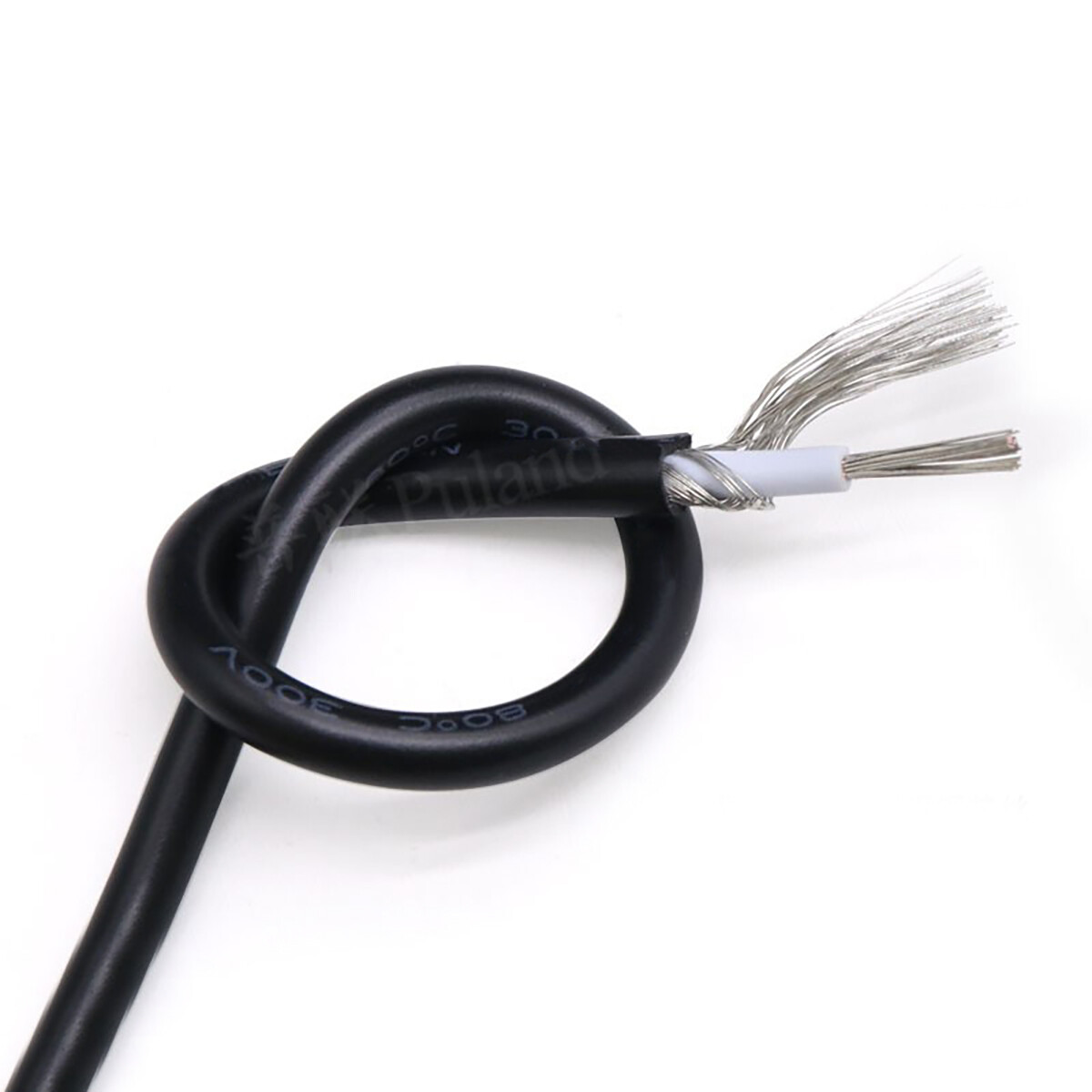 UL1185 Single Core Multi-Strand Shielded Cable PVC Audio Signal Wire 28/26-10AWG