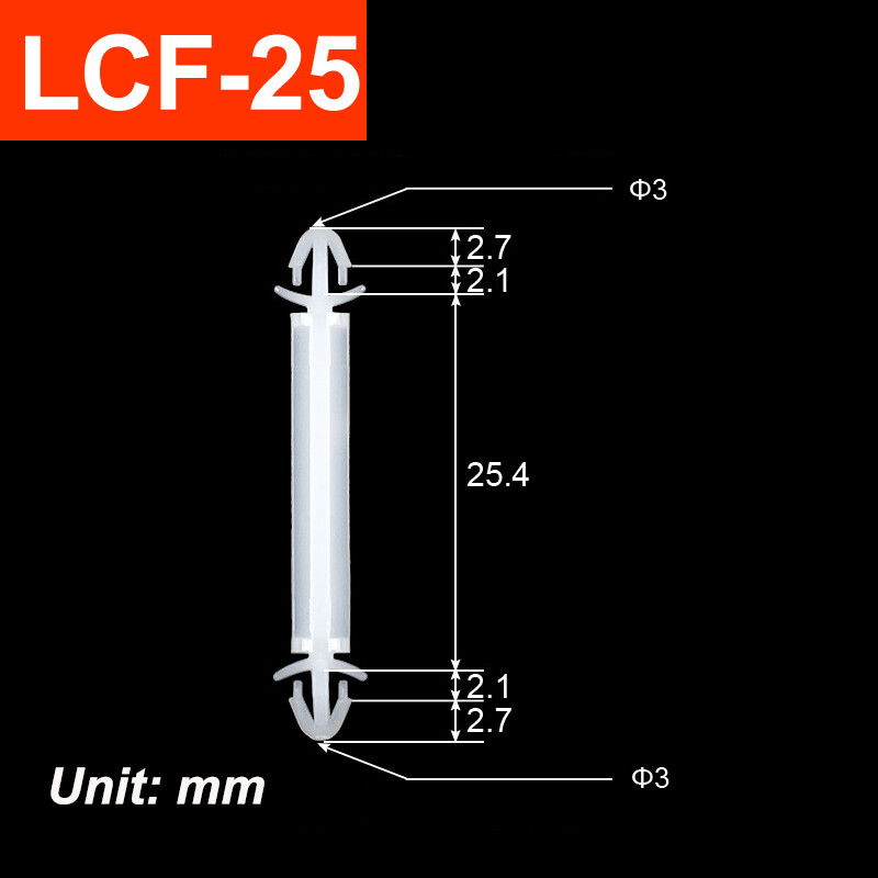 PCB Circuit Board Support Standoff Pillar Snap Lock Locking Insulation Bracket