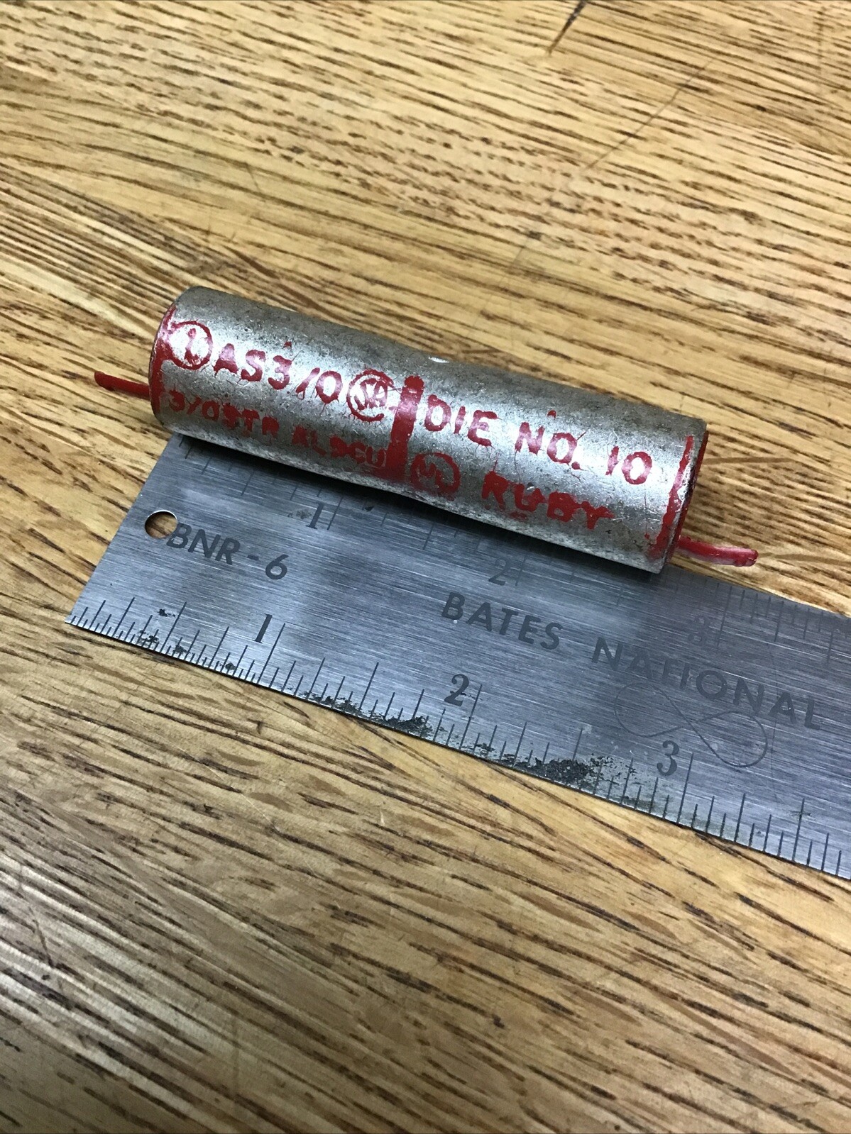 3/0-AL CU Compression Aluminum Copper Butt Splice 3/0