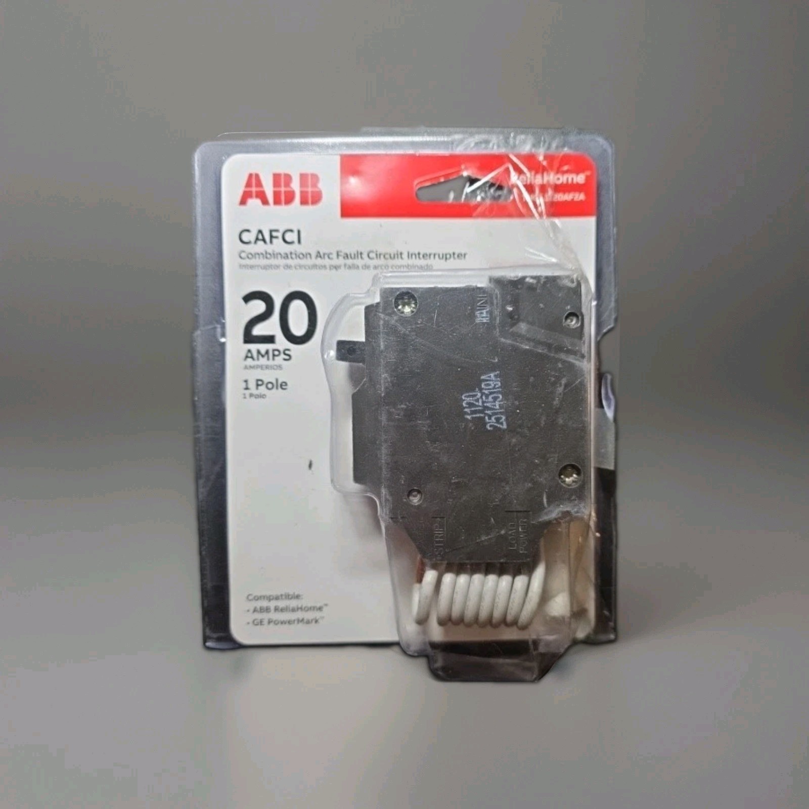 ABB THQL1120AF2A CAFCI 20 AMP, 1 POLE