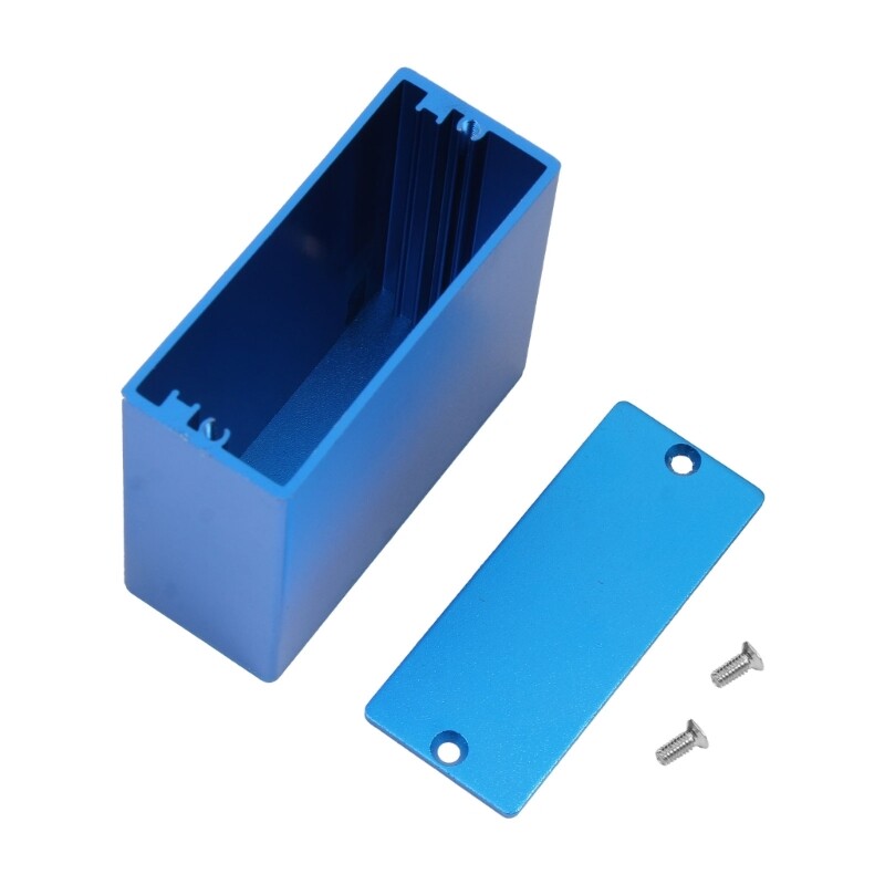 Extruded Aluminum Box Electronic Project Enclosure for PCB Board 1.97×2.28×0.94″