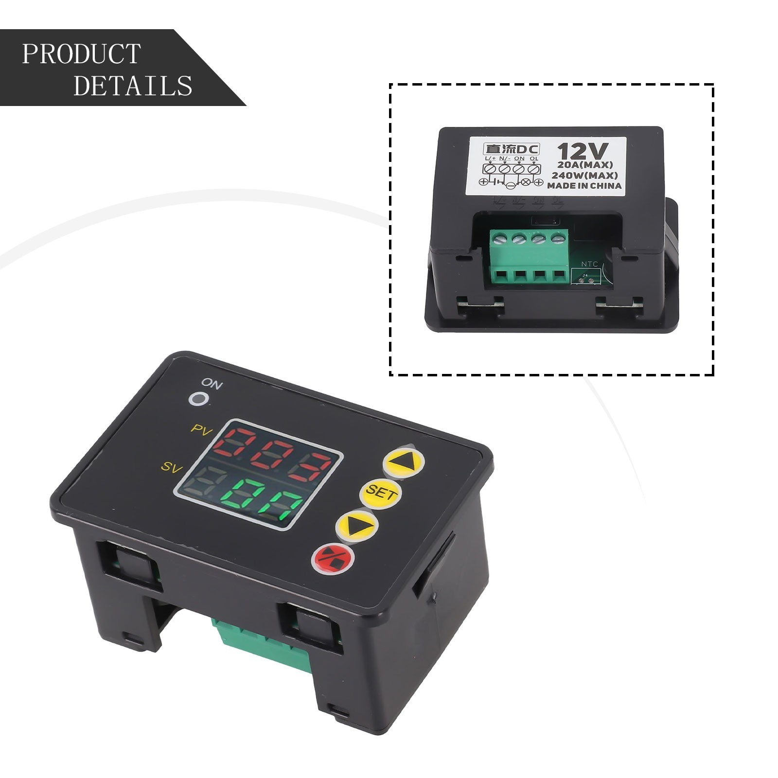 Countdown Timer Switch T2310 Digital Timer Relay Module for DC12V 24V AC220V