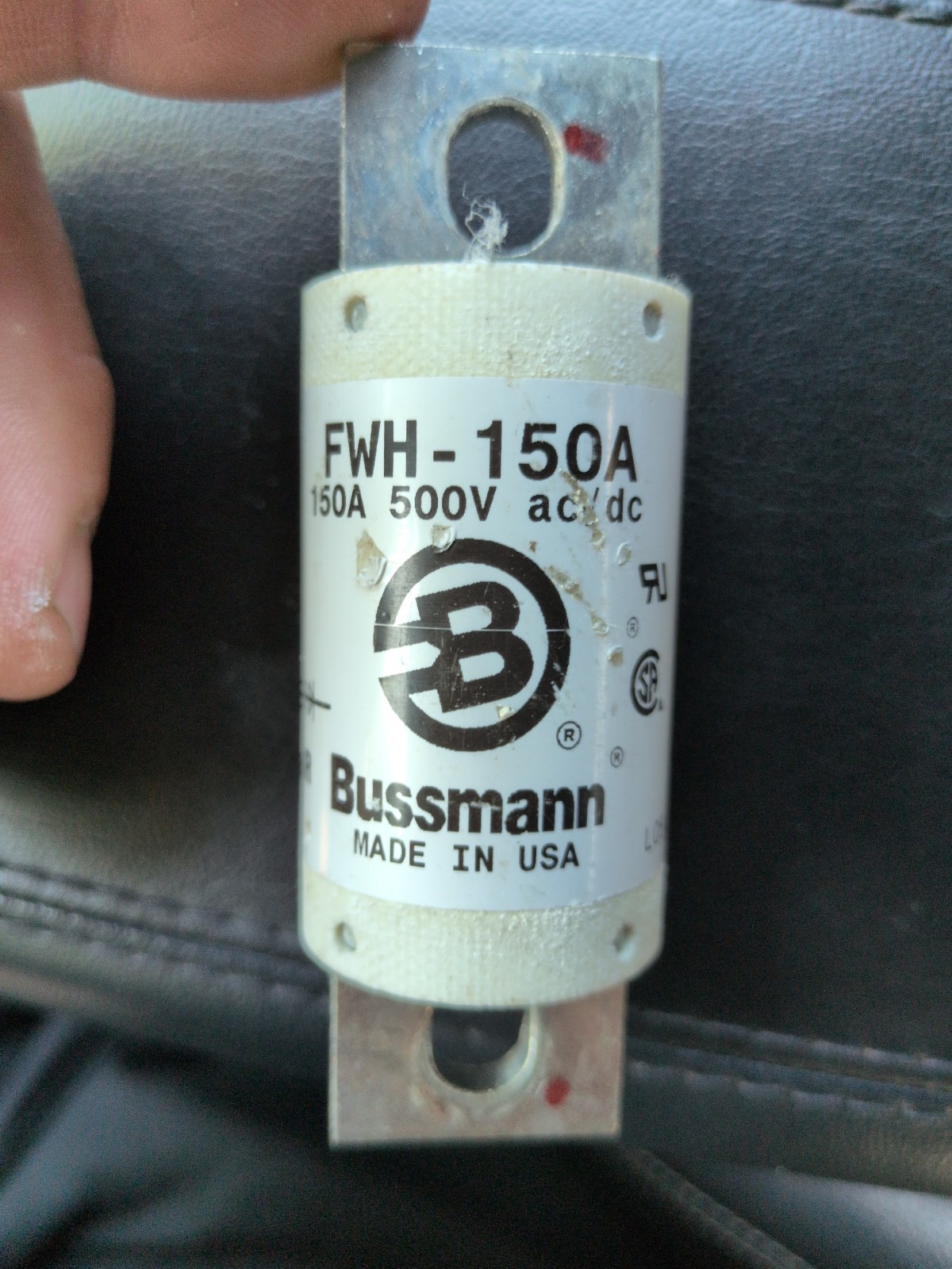 Cooper Bussmann FWX-150A – 150 Amp Semiconductor Fuse 250V ac/dc Used