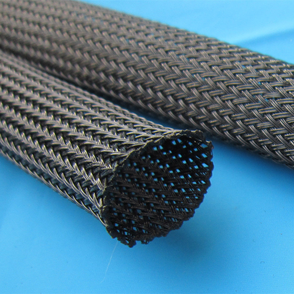 5/16″ 100 ft Expandable Braided conduit Wire Cable Weave Sleeve hose cover tube
