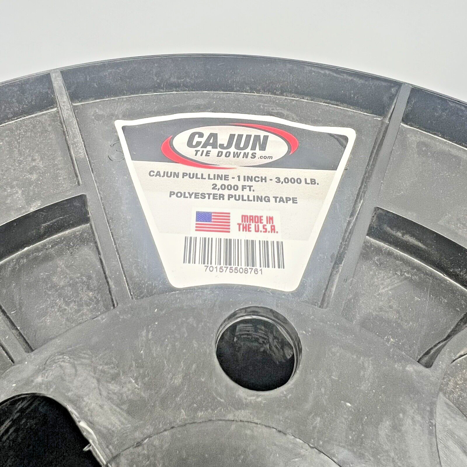 CAJUN PULL LINE 1″-3000LB ,2000FT. POLYESTER PULLING TAPE