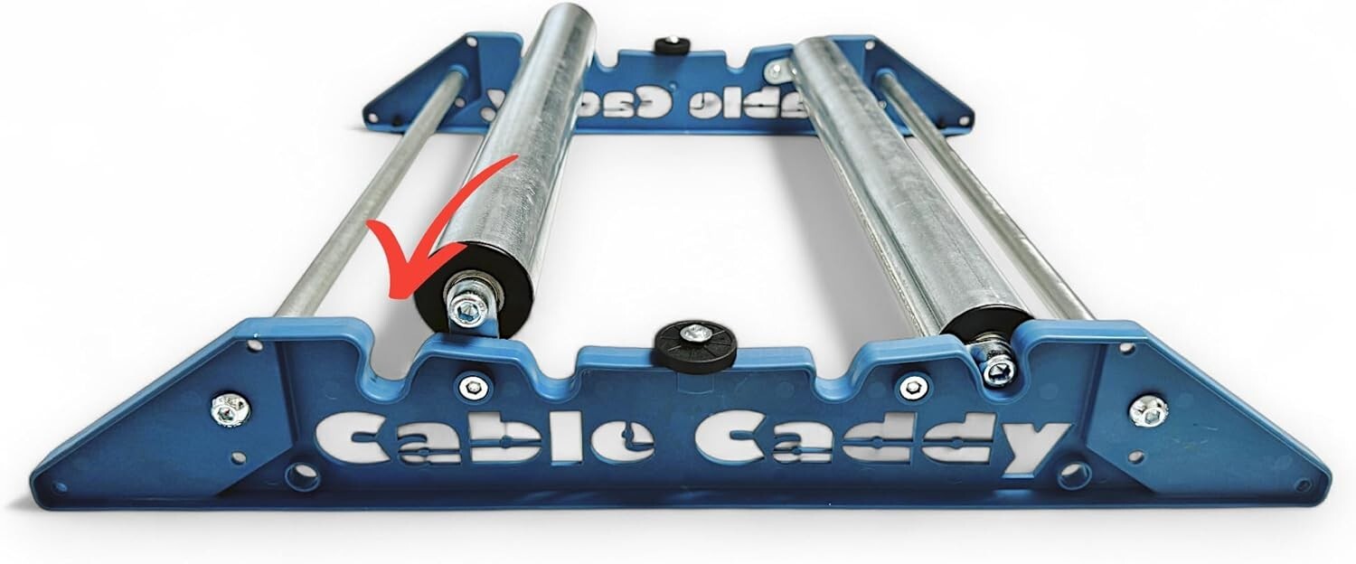 Cable Caddy Plus 510 Cable Dispenser Cable Unwinder – adjustable support rollers