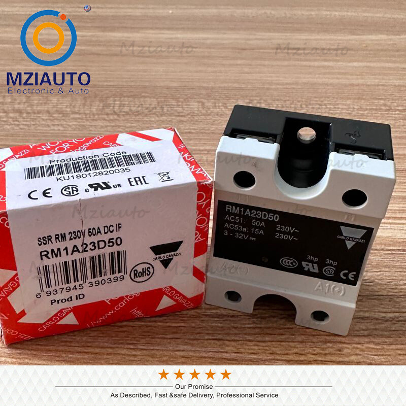 1PCS Solid State Relay For Carlo Gavazzi RM1A23D50 3-32V Single Phase 50A 230V
